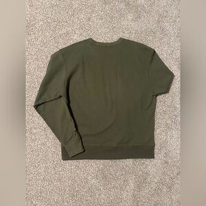 Green champion sweater